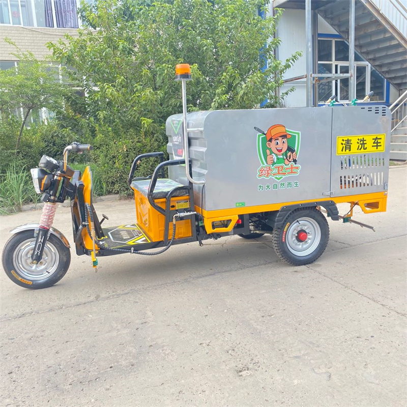珠海电动高压冲洗车CX700A（不锈钢箱体）
