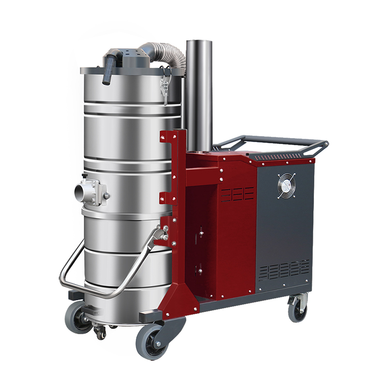 珠海坦洁380V 双桶手动反吹工业吸尘器X8系列